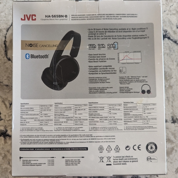 JVC wireless headphones - Picture 2 of 3
